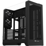 Thermaltake View 390 Air midi tower behuizing Zwart | 2x USB-A | 1x USB-C | Tempered Glass