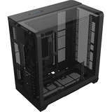 Thermaltake View 390 Air midi tower behuizing Zwart | 2x USB-A | 1x USB-C | Tempered Glass