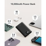 VEGER C11C powerbank 10.000mAh Zwart