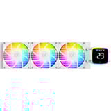 XYZ PC Gear Aquapulse AIO 360 waterkoeling Wit, ARGB, PWM