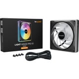 be quiet! be quiet! Light Wings Pro IO 140mm Expan RGB case fan Zwart, 140 x 140 x 28 mm