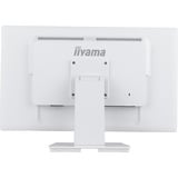 iiyama ProLite T2452MSC-W1AG 24" touchscreen monitor Wit, 100 Hz, Touch, HDMI, DisplayPort, USB, Audio