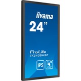 iiyama ProLite TF2438MSC-B1 23.8" touchscreen monitor Zwart, Touch, HDMI, DisplayPort, Audio