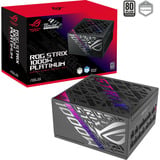 ASUS ROG Strix Platinum (ROG Equalizer) modulaire 1000 watt voeding  Zwart, 1x 12V-2x6, 4x PCIe