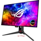 ASUS ROG Swift PG27AQDM 26.5" gaming monitor Zwart, 2x HDMI, 1x DisplayPort, 2x USB-A 3.2 (5 Gbit/s), 1x USB-B 3.2 (5 Gbit/s), 240 Hz