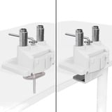 Arozzi Alzare Neo Duo - Gas Spring Monitor Arm - White monitorarm Wit