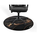 Arozzi ZONA Floor Pad - Black Gold beschermingsmat Zwart/goud