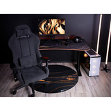 Arozzi ZONA Floor Pad - Black Gold beschermingsmat Zwart/goud