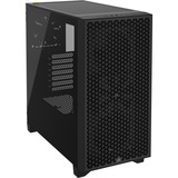 Corsair 3000D AIRFLOW midi tower behuizing Zwart | 2x USB-A | Tempered Glass