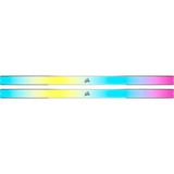 Corsair 32 GB DDR5-6200 Kit werkgeheugen Zwart, CMH32GX5M2B6200C36, Vengeance RGB, XMP 3.0