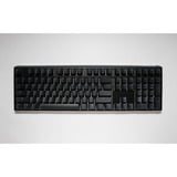 Ducky One 3 Classic RGB mechanisch toetsenbord Zwart, US lay-out (QWERTY), Cherry MX Silent Red, 100%, RGB led, Double-shot PBT, Hot-swappable, QUACK Mechanics