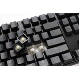 Ducky One 3 Classic RGB mechanisch toetsenbord Zwart, US lay-out (QWERTY), Cherry MX Silent Red, 100%, RGB led, Double-shot PBT, Hot-swappable, QUACK Mechanics