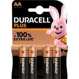 Duracell Plus Alkaline AA batterijen 4 stuks