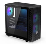 ENDORFY Signum M30 ARGB mini tower behuizing Zwart | 2x USB-A | 1x USB-C | RGB | Tempered Glass