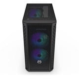 ENDORFY Signum M30 ARGB mini tower behuizing Zwart | 2x USB-A | 1x USB-C | RGB | Tempered Glass