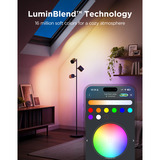 Govee Tree Floor Lamp verlichting Zwart, 2.4GHz Wi-Fi + Bluetooth
