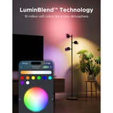 Govee Tree Floor Lamp verlichting Zwart, 2.4GHz Wi-Fi + Bluetooth