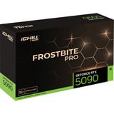 INNO3D GeForce RTX 5090 ICHILL FROSTBITE PRO grafische kaart DLSS 4, 3x DisplayPort, 1x HDMI 2.1