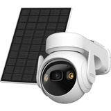 Imou Cell PT met zonnepaneel beveiligingscamera Wit, 100% Draadloos