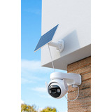 Imou Cell PT met zonnepaneel beveiligingscamera Wit, 100% Draadloos