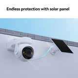 Imou Cell PT met zonnepaneel beveiligingscamera Wit, 100% Draadloos