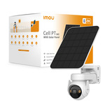 Imou Cell PT met zonnepaneel beveiligingscamera Wit, 100% Draadloos