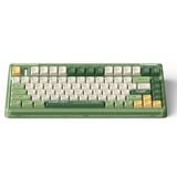 Iqunix OG80 Camping Wireless Mechanical Keyboard Groen, US lay-out (QWERTY), IQUNIX Moonstone Turbo, 80% (TKL)	, RGB leds, Hot-swappable, PBT, 2.4GHz | Bluetooth 5.1 | USB-C