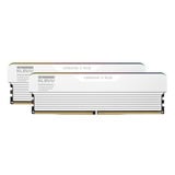 KLEVV 32 GB DDR5-6000 (2x 16 GB) Kit werkgeheugen Wit, KD5AGUA80-60A300M, URBAN V RGB, XMP 3.0, EXPO
