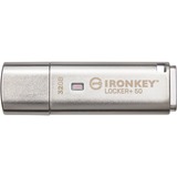 Kingston IronKey Locker+ 50 32 GB usb-stick aluminium, USB 3.2 Gen 1