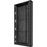Lian Li B4-mATX Vertical AeroDeck, tower behuizing Zwart/houtkleur