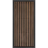 Lian Li B4-mATX Vertical AeroDeck, tower behuizing Zwart/houtkleur