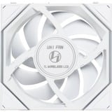 Lian Li UNI FAN TL120 LCD Reverse Blade Wireless Single Pack case fan Wit, 4-pin PWM + 1x 9-pin USB
