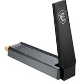 MSI AX1800 WiFi USB Adapter wlan adapter Zwart