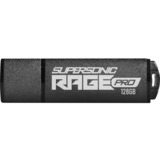 Patriot Supersonic Rage Pro 128 GB usb-stick Zwart, USB-A 3.2 Gen 1