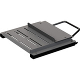 Res-Tech GT Pedal Flat Support Adjustable bevestiging Zwart