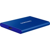 SAMSUNG Portable T7, 1 TB externe SSD Blauw, MU-PC1T0H/WW, USB-A 3.2 (10 Gbit/s)