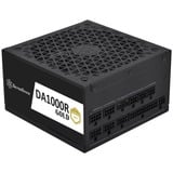 SilverStone SST-DA1000R-GM, 1000 Watt voeding  Zwart, 1x 12VHPWR, 7x PCIe, Kabelmanagement