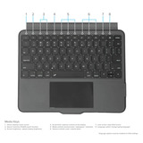 Targus VersaVu Bluetooth® Keyboard Case for iPad tablethoes Zwart