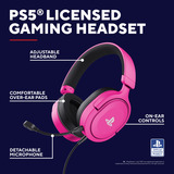 Trust GXT 498P Forta Gaming-headset over-ear gaming headset Roze, PlayStation 5, PlayStation 4