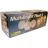 Ubbink Multibright Float drijvende lichtbol LED ledlamp Transparant, 3 Stuks