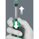 Wera Kraftform Kompakt 26 RA-R met etui, 6‑delig bitset Zwart/groen