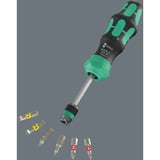Wera Kraftform Kompakt 26 RA-R met etui, 6‑delig bitset Zwart/groen