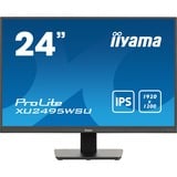 iiyama ProLite XU2495WSU-B7 24.1" monitor Zwart, 75Hz, USB, HDMI, Audio