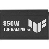 ASUS TUF Gaming Gold EVO modulaire 850 watt voeding  Zwart, 1x 12V-2x6, 3x PCIe
