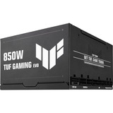 ASUS TUF Gaming Gold EVO modulaire 850 watt voeding  Zwart, 1x 12V-2x6, 3x PCIe