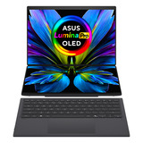 ASUS Zenbook DUO UX8407AA-SN108W 14"  Copilot+ 2-in-1 laptop Donkergrijs | Core Ultra X9 388H | Arc B390 | 32 GB | 2 TB SSD | Touch