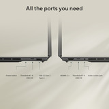 ASUS Zenbook DUO UX8407AA-SN108W 14"  Copilot+ 2-in-1 laptop Donkergrijs | Core Ultra X9 388H | Arc B390 | 32 GB | 2 TB SSD | Touch