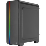 Aerocool Genesis ARGB (A-BK-v2) Tower-behuizing Zwart | USB 3.0 | Window-Kit