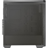 Aerocool Genesis ARGB (A-BK-v2) Tower-behuizing Zwart | USB 3.0 | Window-Kit