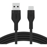 Belkin BOOSTCHARGE Flex USB-A/USB-C-kabel Zwart, 3 m